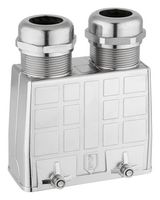LAPP 70250273 Heavy Duty Connector, Hood, Top Entry, Zinc Alloy Body, 2 Lever, 16B