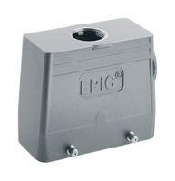 LAPP 79050400 Heavy Duty Connector, Hood, Top Entry, Aluminum Alloy Body, 2 Lever, HB10
