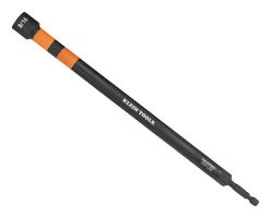 KLEIN TOOLS 10916PNDC Power Nut Setter, Hex, 0.5625" Drive Size, Hollow, Magnetic Color-Coded