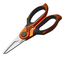 KLEIN TOOLS 2100CS Scissors, Electrician, 73.66 mm, 181.5 mm, 2.9 ", 7.14 ", Molded Plastic