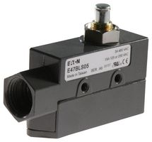 EATON CUTLER HAMMER E47BLS05 Microswitch, Snap Action, Plunger, SPDT, Screw, 15 A, 14 V