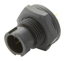 AMPHENOL LTW AU-05PMMP-LC7001 Circular Connector, Standard Circular Connector, Mini (A) Series, Panel Mount Plug, 5 Contacts