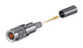 KINGS WVD-7-510N RF / Coaxial Connector, 1.0 / 2.3 Coaxial, Straight Plug, Crimp, 75 ohm, Belden 1855A
