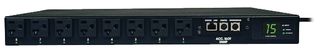 EATON TRIPP LITE PDUMH15ATNET Power Distribution, Single Phase, 8 Outlets, 120 V, 15 A, 444.5 mm, 368.3 mm, 3.65 m