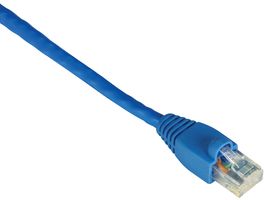 BLACK BOX EVNSL641-0020 Ethernet Cable, Cat6, Cat6, RJ45 Plug to RJ45 Plug, UTP (Unshielded Twisted Pair), Blue, 6.1 m
