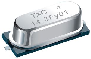 TXC 9C-19.200MBBK-T Crystal, Surface Mount, 19.2 MHz, SMD, 11.4mm x 4.35mm, 50 ppm, 20 pF, 50 ppm, 9C Series