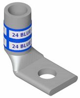 ABB - THOMAS & BETTS 54106UB Lug Terminal, Color Keyed Series, Crimp, 4 AWG, Compression Lug, M6