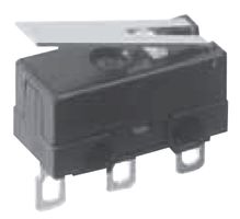 PANASONIC AH1684619-A Microswitch, Ultra Miniature, Simulated Roller Lever, SPDT, Solder, 1 A, 30 V