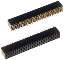 3M 5P03-2012-DA Connector, 5P03 Series, 120 Contacts, 2 mm, Receptacle, Through Hole, 4 Rows