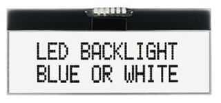 BATRON BTHQ21605V-COG-FSRE-I2C Alphanumeric LCD, 16 x 2, Black on Grey, 3V, I2C, English, Japanese, Reflective