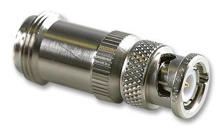 RADIALL R191419000 RF / Coaxial Adapter, N, Jack, BNC, Plug, Straight Adapter, 50 ohm