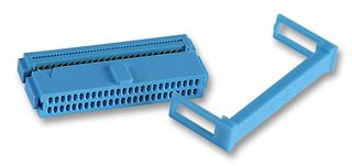 YAMAICHI NFS-50A-0111BF IDC Connector, IDC Receptacle, Female, 1.27 mm, 2 Row, 50 Contacts, Cable Mount
