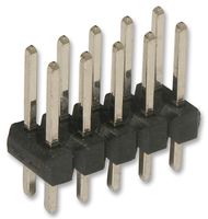 MOLEX 10897101 Pin Header, Board-to-Board, 2.54 mm, 2 Rows, 10 Contacts, Through Hole Straight