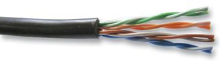 BELDEN 7934A 0101000 Networking Cable, DataTuff®, Unshielded, Cat5e, 24 AWG, 1000 ft, 304.8 m