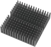 BOYD 374624B00032G Heat Sink, Square, PCB, For Ball Grid Arrays, 23.4 °C/W, BGA, 35 mm, 10.16 mm, 35.6 mm