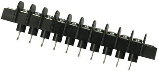 MOLEX 38720-3210 PCB Mount Barrier Terminal Block, 9.53 mm, 1 Row, 10 Positions, 24 AWG, 12 AWG, 25 A