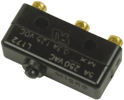 HONEYWELL 11SM244 Microswitch, Subminiature, Pin Plunger, SPDT, Solder, 5 A, 125 V