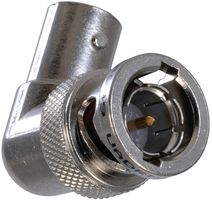 TROMPETER - CINCH CONNECTIVITY UADRMF220 RF / Coaxial Adapter, BNC, Plug, BNC, Jack, Right Angle Adapter, 75 ohm