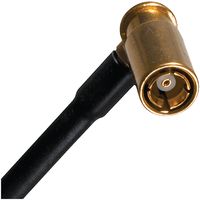 JOHNSON - CINCH CONNECTIVITY 415-0001-012 RF / Coaxial Cable Assembly, 1 ft, 304.8 mm, RG178, SMB Right Angle Plug, SMB Right Angle Plug