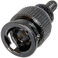 TROMPETER - CINCH CONNECTIVITY UPL250-026 RF / Coaxial Connector, BNC Coaxial, Straight Plug, Crimp, 75 ohm, Lucent 735A, Brass
