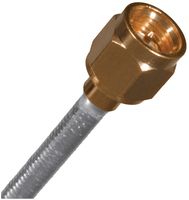JOHNSON - CINCH CONNECTIVITY 415-0082-006 RF / Coaxial Cable Assembly, 6 ", 152 mm, 0.141 Hand Formable, SMA Straight Plug, SMA Straight Plug