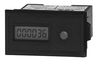 RED LION CUB3T310 Panel Mount Timer, 6 Digit, 25 mm, 50 mm