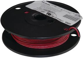 CAROL CABLE/GENERAL CABLE C2064A.12.03 Wire, Hook Up, PVC, Red, 18 AWG, 16 x 30AWG, 100 ft