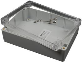 BUD INDUSTRIES PN-1324-C Plastic Enclosure, Junction Box, Polycarbonate, 170.9 mm, 121 mm, 55 mm, IP66
