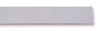3M 3365/16SF Ribbon Cable, Round Conductor Flat, Unshielded, 16 Conductor, 28 AWG, 0.072 mm², 100 ft, 30.5 m