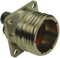 TE CONNECTIVITY - AMP 1877774-7 Circular Connector, MIL-DTL-38999 Series III, Wall Mount Receptacle, 2 Contacts, Solder Pin