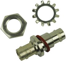 KINGS UG-492D/U RF / Coaxial Adapter, BNC, Jack, BNC, Jack, Straight Adapter, 50 ohm