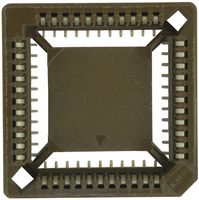 L-COM LCCN3036 IC & Component Socket, 44 Contacts, PLCC Socket, 1.27 mm, Phosphor Bronze