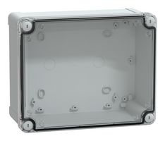 SQUARE D BY SCHNEIDER ELECTRIC NSYTBP241910HT Plastic Enclosure, Multipurpose, Polycarbonate, 241 mm, 194 mm, 107 mm, IP66