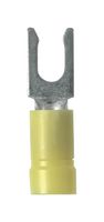 PANDUIT PV10-10LF-D Fork / Spade Tongue Terminal, PV-LF Series, 12 AWG, 10 AWG, 6 mm², M5, #10