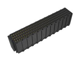 AMPHENOL COMMUNICATIONS SOLUTIONS 10164940-1481002LF Mezzanine Connector, Receptacle, 1 mm, 4 Rows, 148 Contacts, Surface Mount, Copper Alloy