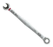 WERA 05020353001 Ring Ratchet Spanner, 17mm, 304.5mm OAL, Nickel Chromium Coated, Chromium Molybdenum Steel