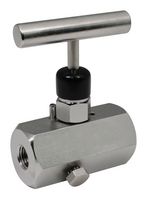 NOSHOK 702-FFS-HL1 Needle Valve, 6000 psi, 1/4" NPT, Female/Female Thread, 700 Series