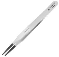 EXCELTA 2A-SA-LH Tweezers, Precision, Straight, Flat, 118.75 mm, Stainless Steel