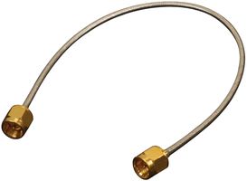 JOHNSON - CINCH CONNECTIVITY 415-0081-008 RF / Coaxial Cable Assembly, 8 ", 203 mm, 0.086 Hand Formable, SMA Straight Plug, SMA Straight Plug