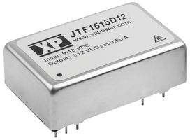 XP POWER JTF1524S05 Isolated Through Hole DC/DC Converter, ITE, DIP, 4:1, 15 W, 1 Output, 5.1 V