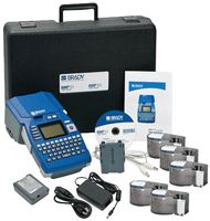 BRADY BMP51-KIT-LS BMP®51 Label Maker Lab ID Starter Kit, Hand Held, Thermal Transfer, 300dpi, QWERTY Keyboard