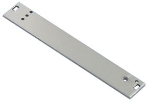 NVENT SCHROFF 30847-603 Panel, Front, Aluminium, Static Cantilever Handles, 128 mm, 20 mm
