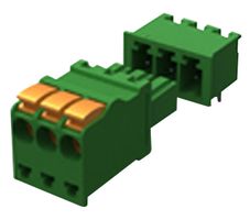 TE CONNECTIVITY 1986692-9 Standard Terminal Block, Pluggable, 9 Contacts, 3.5 mm, Terminal Block, Pluggable, Cable Mount