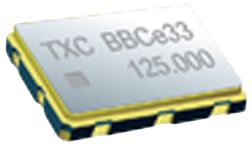 TXC BB-166.000MBE-T Oscillator, 166 MHz, 50 ppm, SMD, 7mm x 5mm, LVPECL, 3.3 V, BB Series