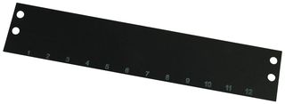 CINCH CONNECTIVITY SOLUTIONS MS-12-142 Terminal Block Marker, Terminal Block Marker, 142 Series Barrier Blocks, 1 to 12, 14.3 mm