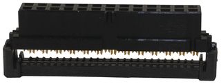 AMP - TE CONNECTIVITY 2-111623-2 IDC Connector, IDC Receptacle, Female, 2 mm, 2 Row, 26 Contacts, Cable Mount