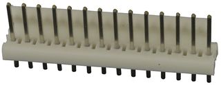 TE CONNECTIVITY - AMP 1-640456-4 Pin Header, Wire-to-Board, 2.54 mm, 1 Rows, 14 Contacts, Through Hole Straight, MTA-100 Series