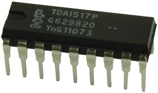 NXP PCF8574AT/3,518 Audio Power Amplifier, 6W x 2 @ 4Ohm, B, 2 Channels, 6V to 18V, DIP, 18 Pins