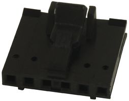 AMP - TE CONNECTIVITY 487526-5 FFC / FPC Board Connector, 2.54 mm, 6 Contacts, 1 Row