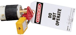 PANDUIT PSL-P Lockout Device, Electrical Plug, PC (Polycarbonate)